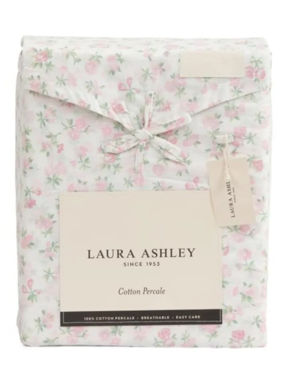 LAURA ASHLEY Cotton Floral Sheet Set